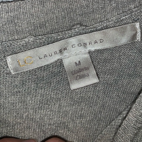 Lauren Conrad sweater w/ lace detail - Picture 5 of 5
